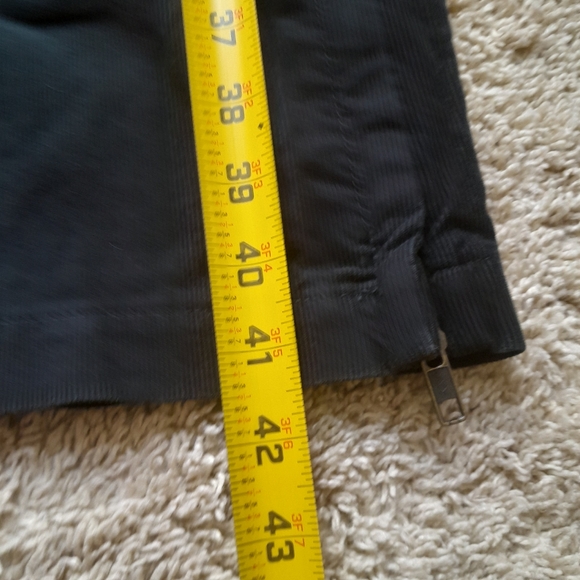 BCBGMaxAzria moto style corduroy pants women's 6 - Picture 9 of 11